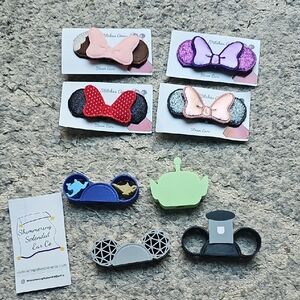 Disney Straw Topper Lot